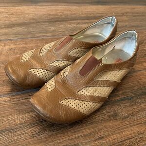 Sesto Meucci Slip On Leather Flats, 9N